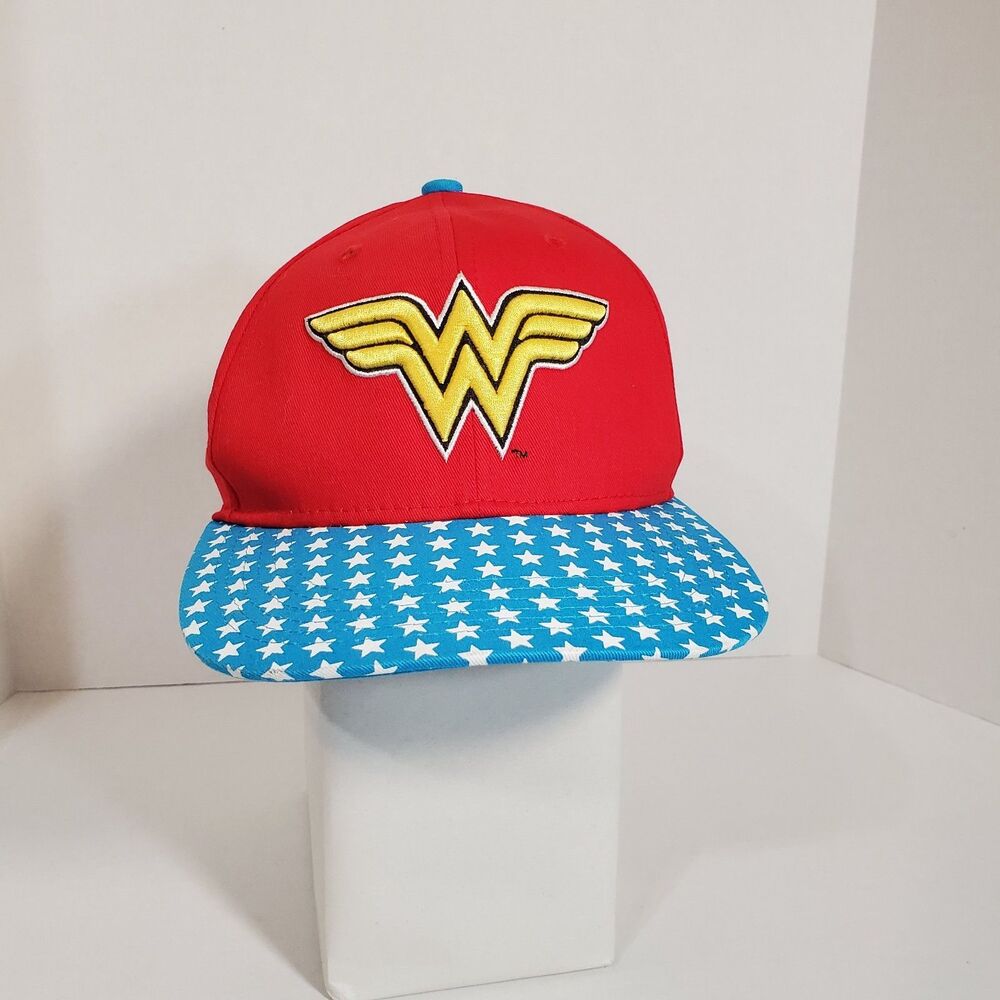 D.C.‎ Comics Wonder Woman Superhero Hat Snapback Baseball Cap.
